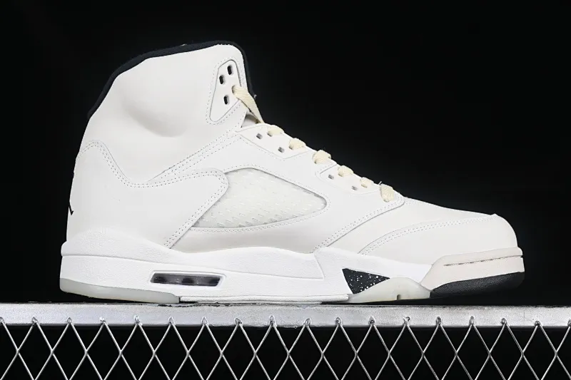 All categories Air Jordan Jordan series basketball shoes Air Jordan 5 Air Jordan 5 Retro "Sail" AJ5 Joe 5 luminous white FN7405-100